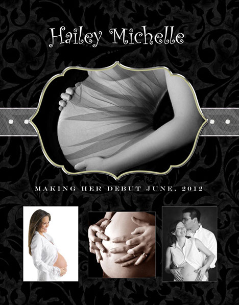 Collage of Pregnant woman with husband 