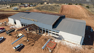 Drone Video of Remington Ridge Church of Christ Construction