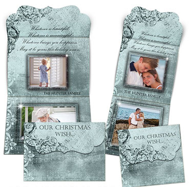 5x7 luxe christmas card