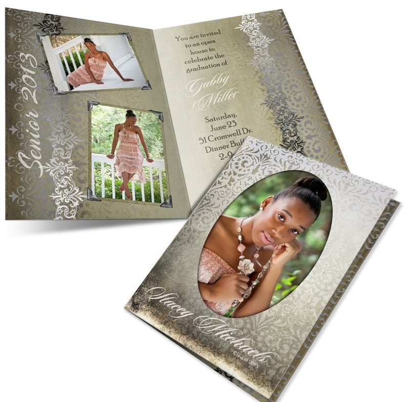 antique damask folded