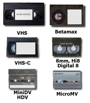 consumer video tapes product 2