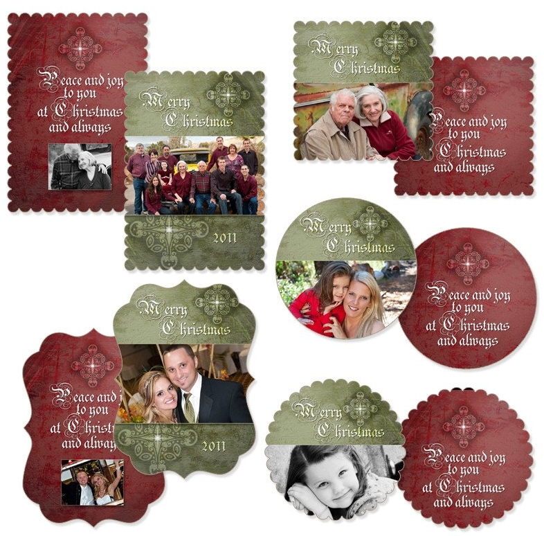 die cust christmas card