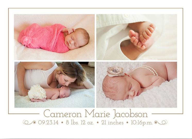 looking down on heaven 5x7 back