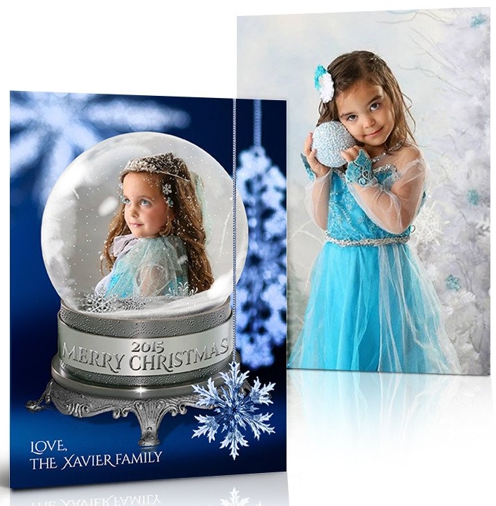 snow globe snowflakes