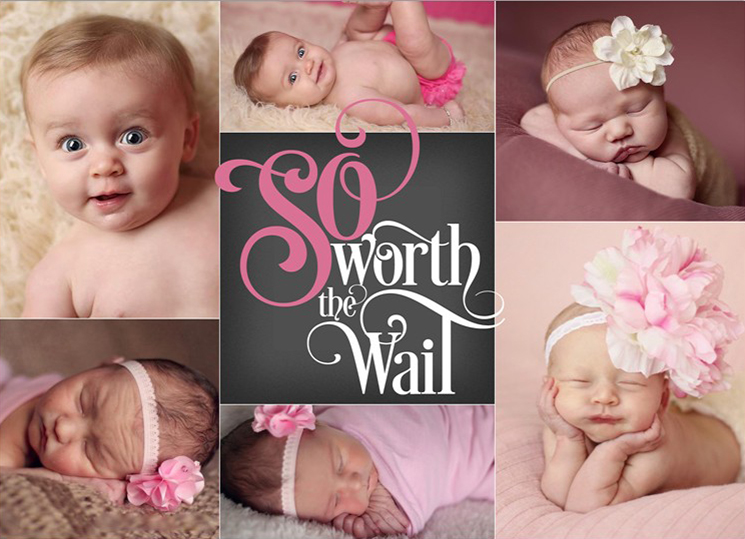 worth the wait 5x7 front